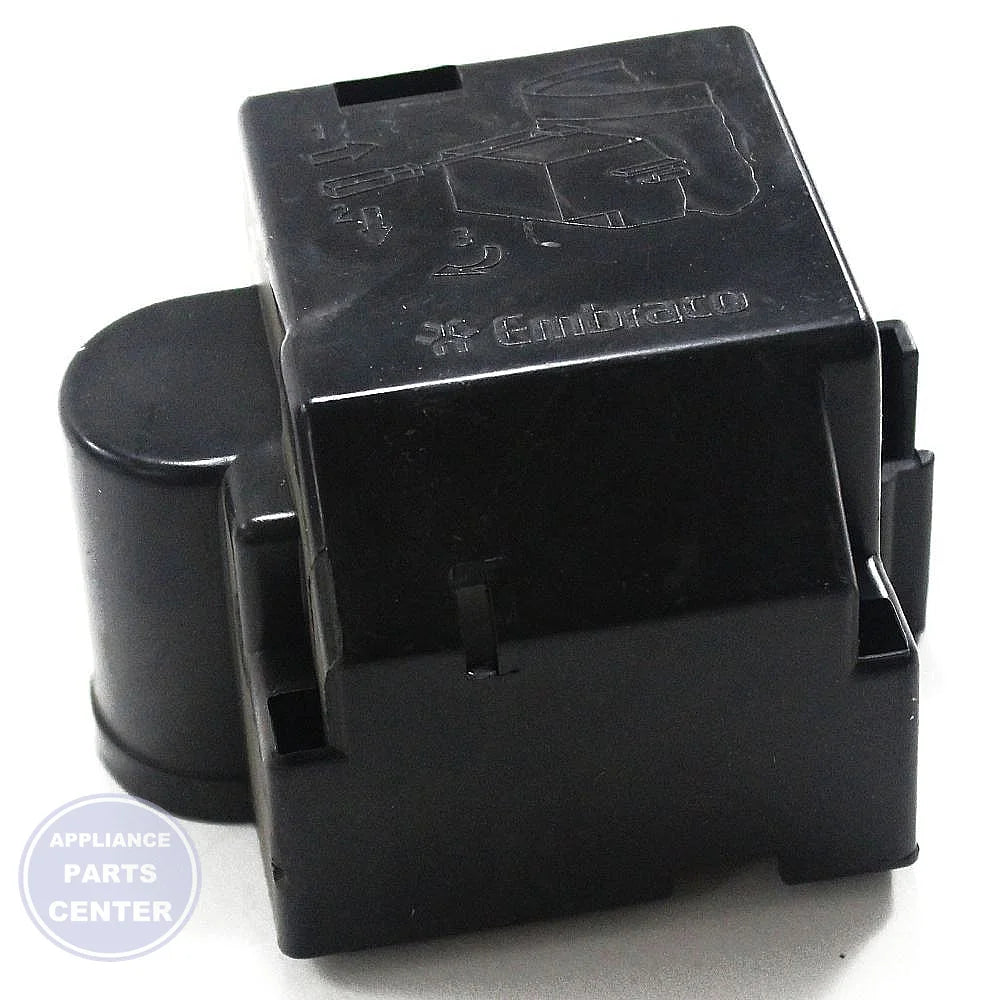 Whirlpool Refrigerator Terminal Cover 2215676 - Main view showing electrical connector protection for WPL series