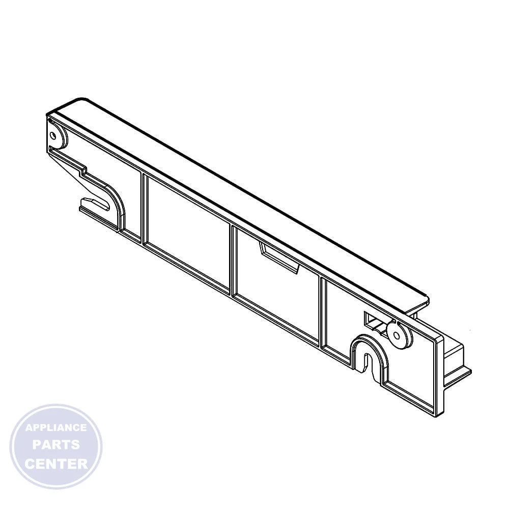 WHIRLPOOL REFRIGERATOR TRACK 2301290 - Main view showing smooth sliding for WPL1234 model