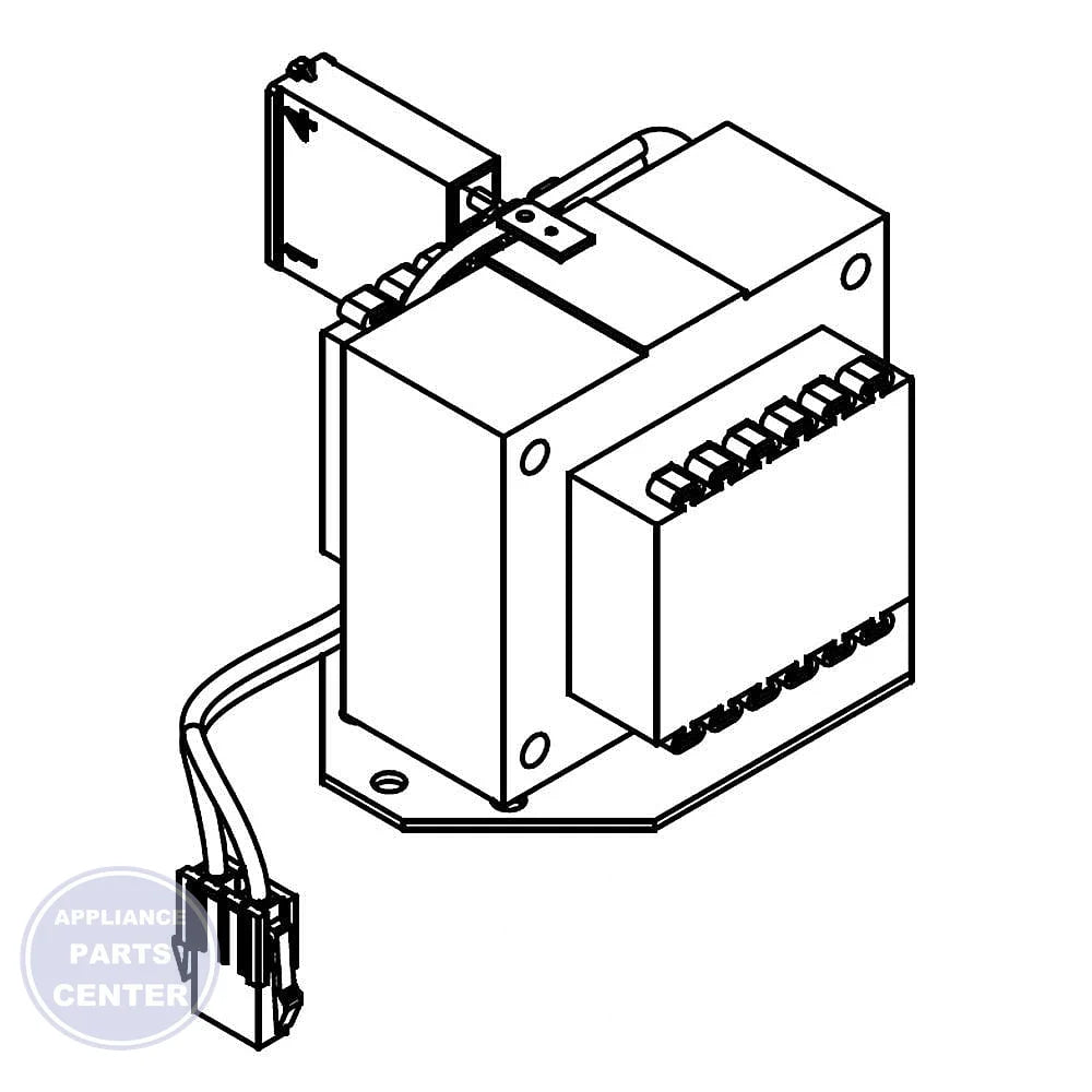 Whirlpool Refrigerator Transformer WPW10485951 - Main view showing energy efficiency for WPL-X series