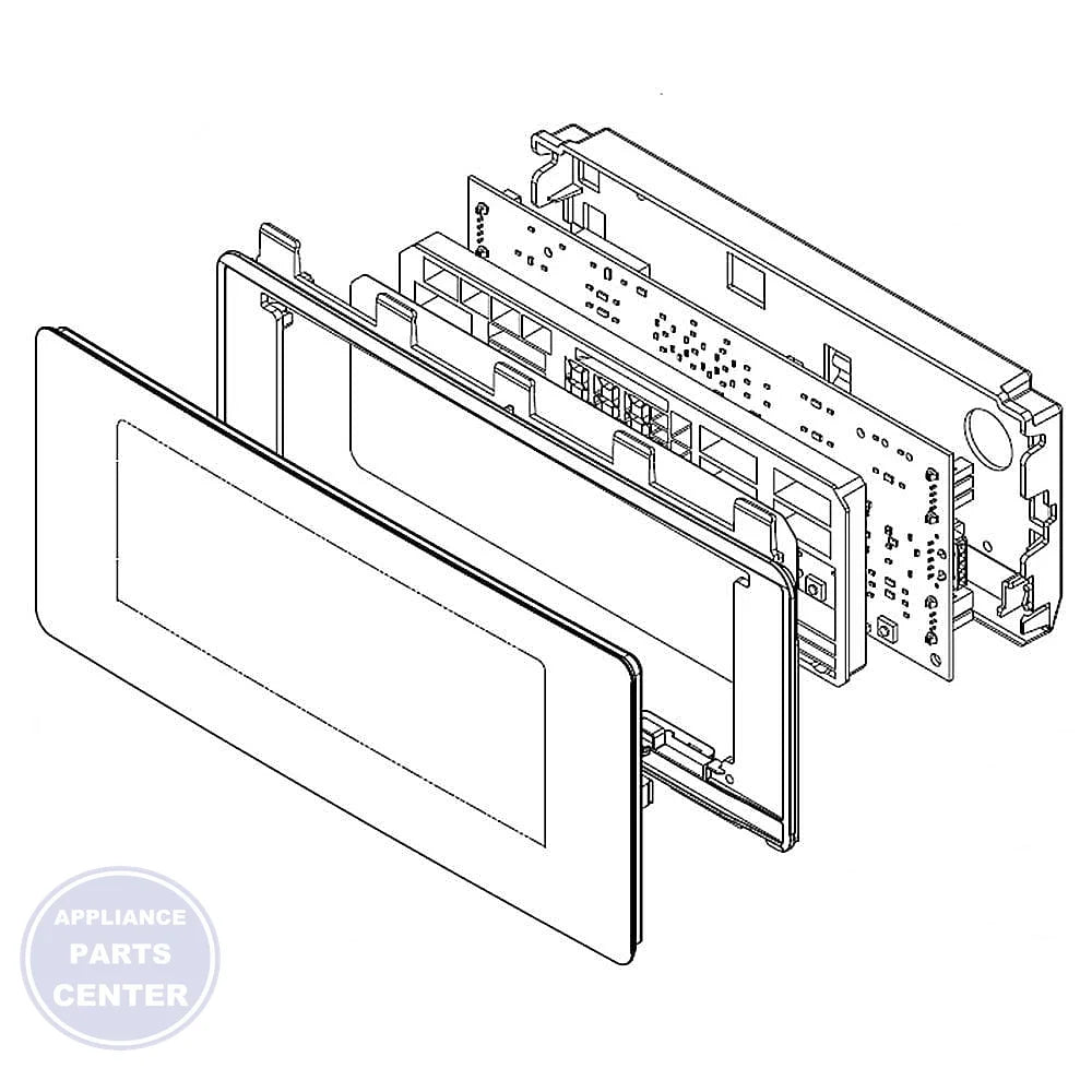Whirlpool WHIRLPOOL REFRIGERATOR USER INTERFACE PANEL W11405309 - Main view showing the control features for specific models