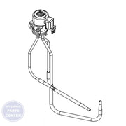 Whirlpool Refrigerator Valve W11647768 - Main view showing water flow support for Whirlpool models