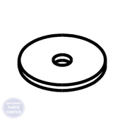 WHIRLPOOL REFRIGERATOR WASHER WPW10254073 - Main view showing secure seal for WPL refrigerators
