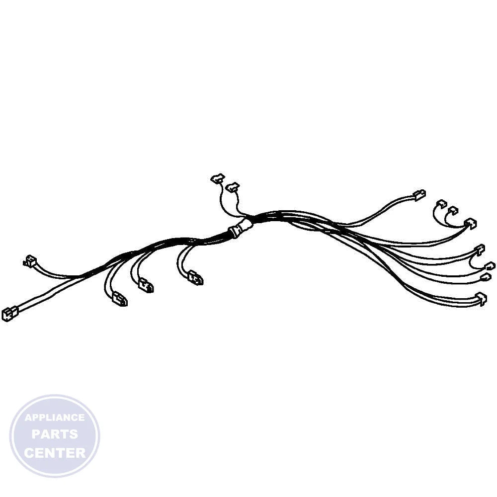 Whirlpool Wire Harness W10667067 - Main view showing sturdy wire design for various Whirlpool models