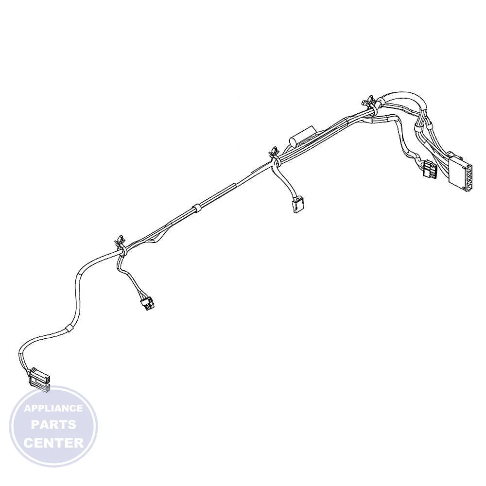 WHIRLPOOL REFRIGERATOR WIRE HARNESS W11171078 - Main view showing wire and connector for specific WHIRLPOOL models