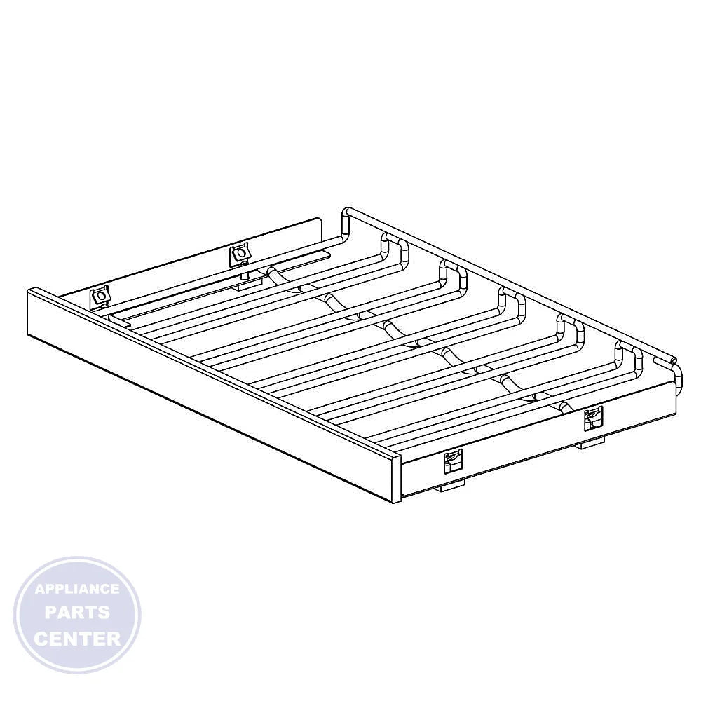 WHIRLPOOL SHELF-WINE W11312494 - Main view showing wine bottle storage for Whirlpool refrigerators