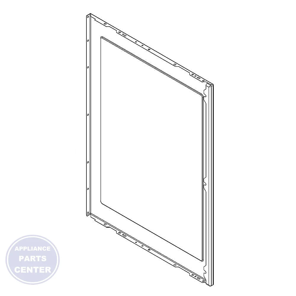Whirlpool Side Panel WPW10330376 - Main view showing sleek design for various Whirlpool models