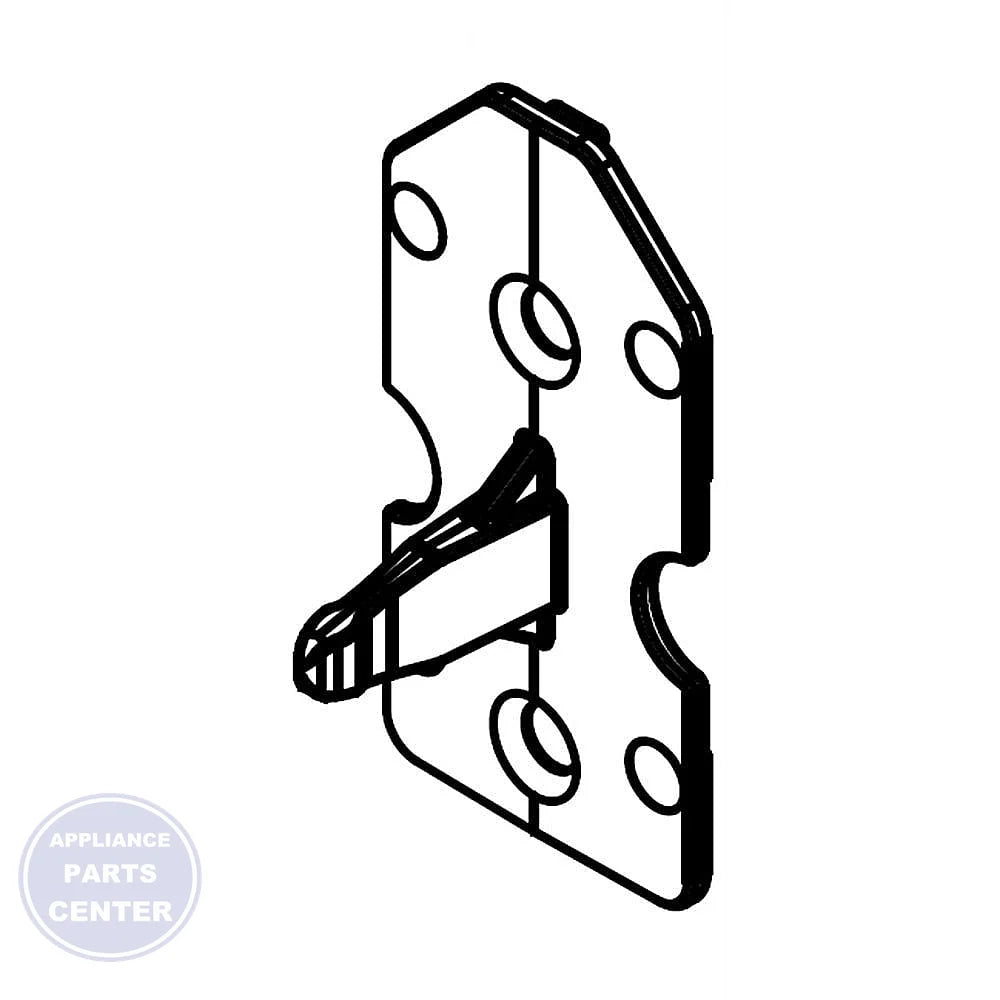 Whirlpool WHIRLPOOL STRIKE ASSEMBLY W10627440 - Main view showing secure closure for Whirlpool Dryers