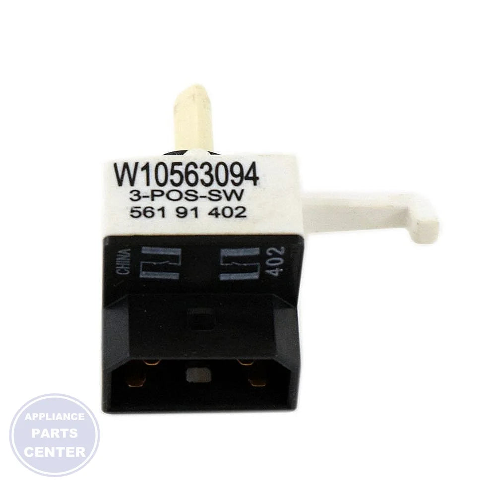 WHIRLPOOL SWITCH W10563094 - Main view showing power control functionality for specific models