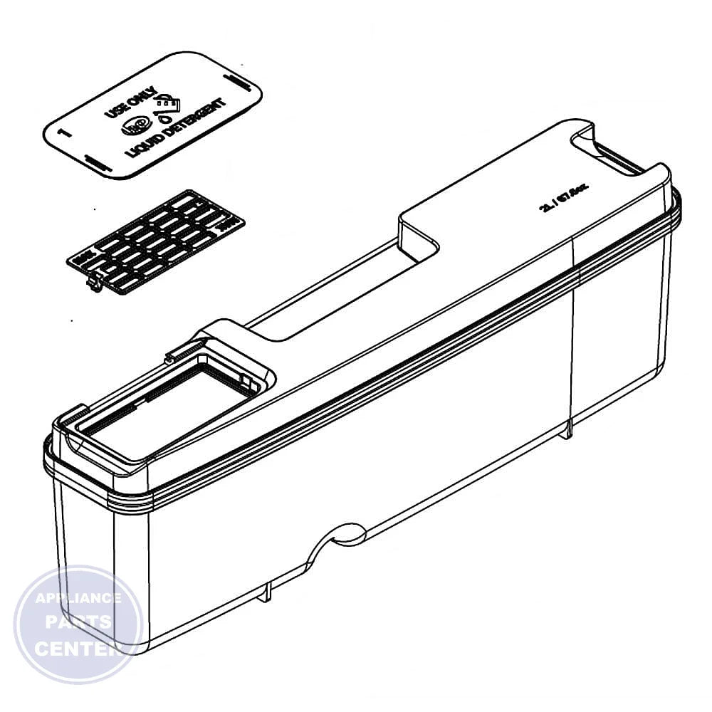 WHIRLPOOL TANK APPLIANCE W11318830 - Main view showing durable construction for WPL models