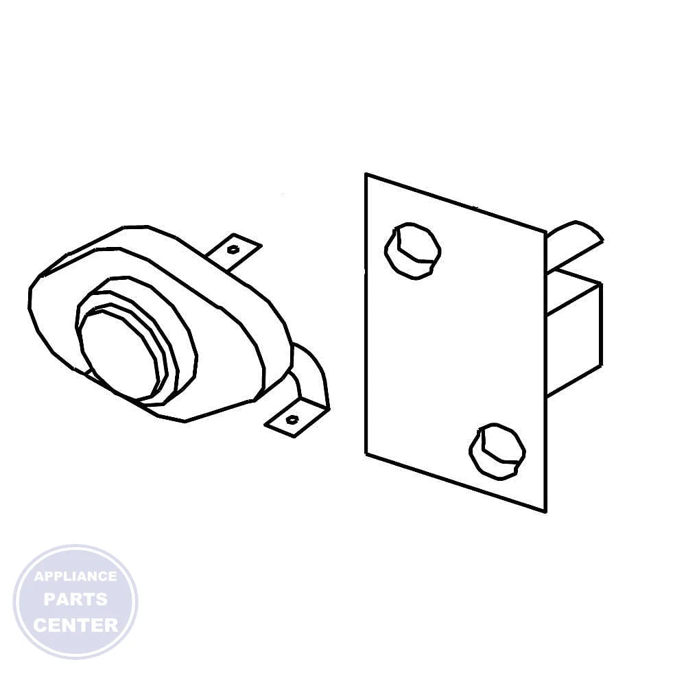 WHIRLPOOL THERMAL CUTOFF W11034847 - Main view showing safety feature for Whirlpool specific models