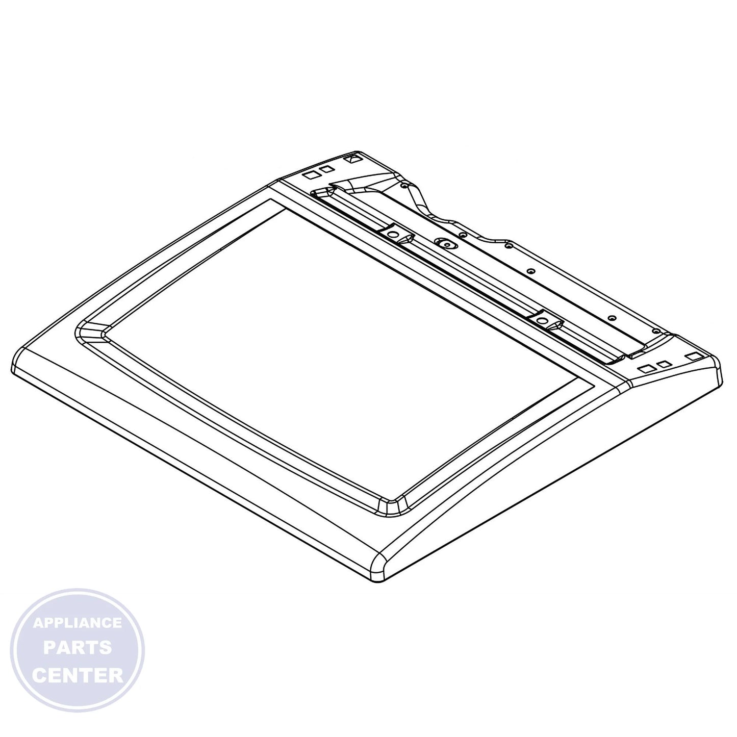 WHIRLPOOL TOP W11641122 - Main view showing secure fit for WHIRLPOOL, Maytag, Kenmore models