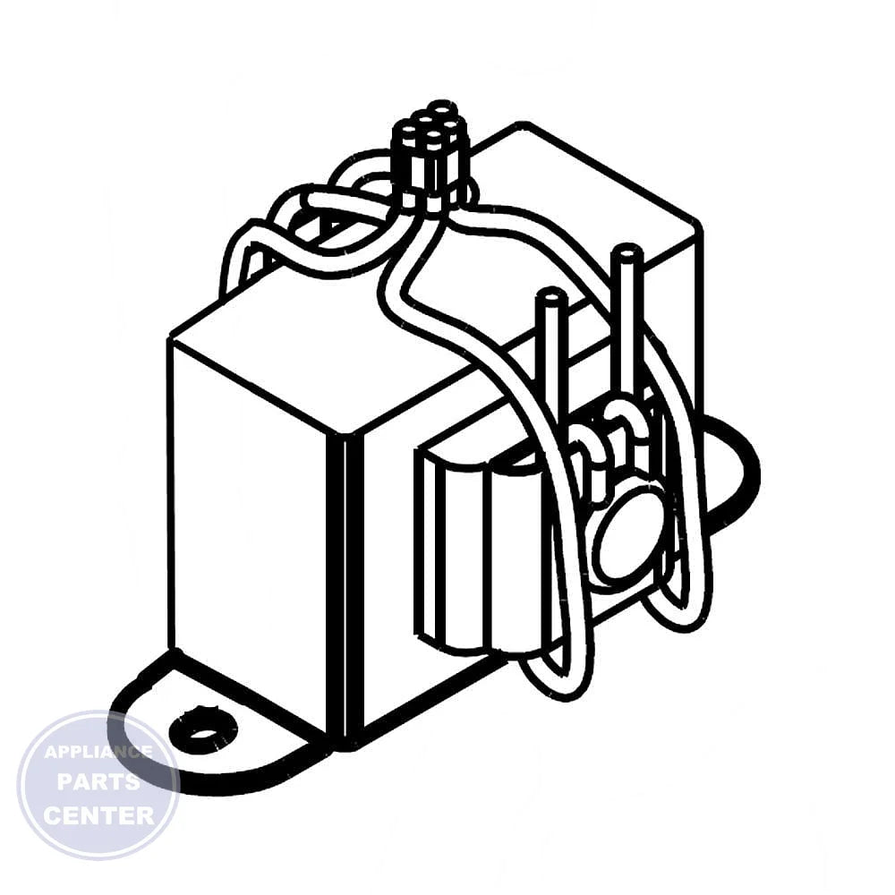 Whirlpool WPW10133285 Transformer - Main view showing efficient power distribution for Whirlpool WPL1234 models