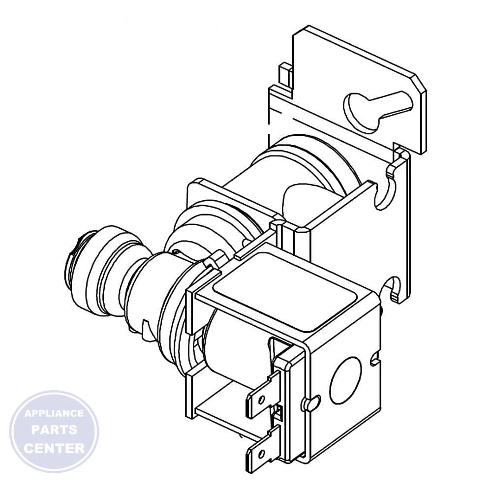 Whirlpool WHIRLPOOL VALVE ASSEMBLY W11245113 - Main view showing water flow control for various Whirlpool models