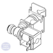 Whirlpool WHIRLPOOL VALVE ASSEMBLY W11245113 - Main view showing water flow control for various Whirlpool models