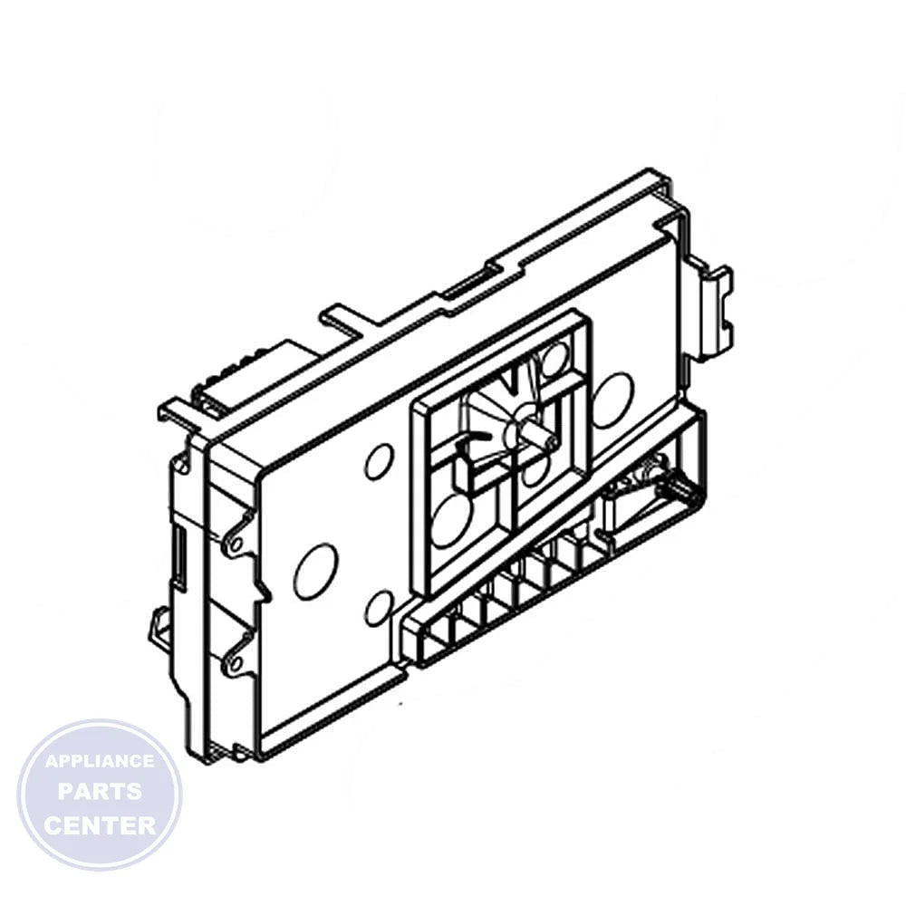 WHIRLPOOL WPL Washer Electronic Control Board W10671338 - Main view showing control panel for specific models