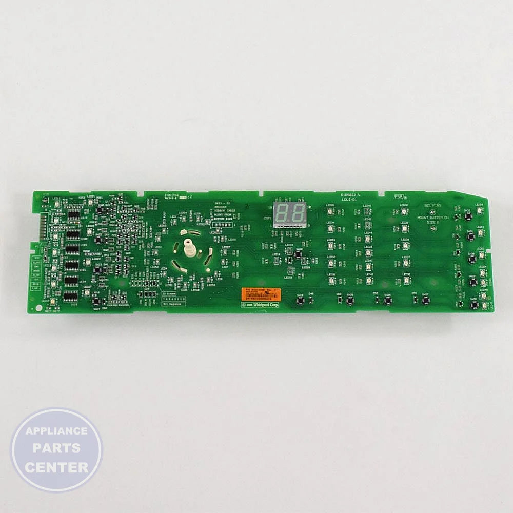 Whirlpool Washer Electronic Control Board WPW10131867 - Main view showing control buttons for Whirlpool washer models