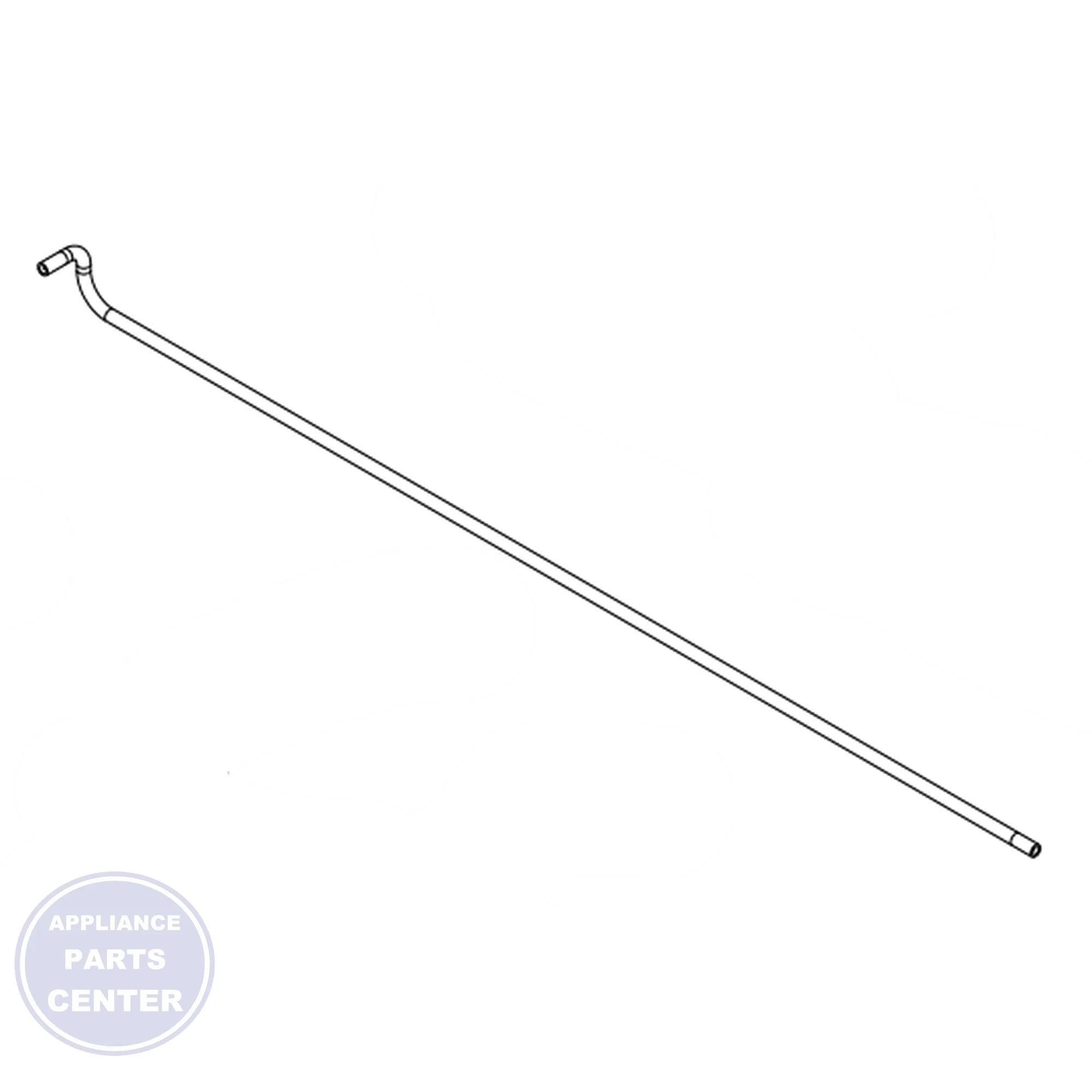 WHIRLPOOL WATER TUBE W11686800 - Main view showing efficient flow for WHIRLPOOL WPL Series X