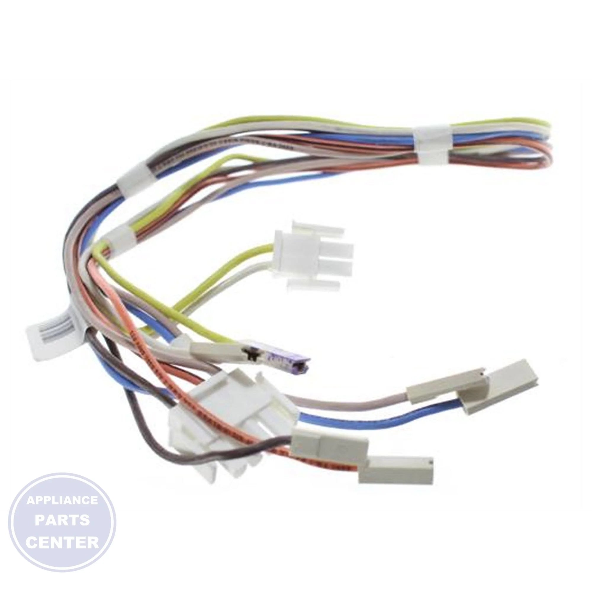 WHIRLPOOL WIRE HARNESS W11132989 - Main view showing secure electrical connection for WHIRLPOOL and KitchenAid models