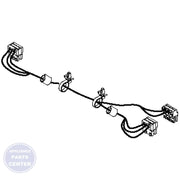 WHIRLPOOL W10242906 WIRE HARNESS - Main view showing secure connections for various WHIRLPOOL models