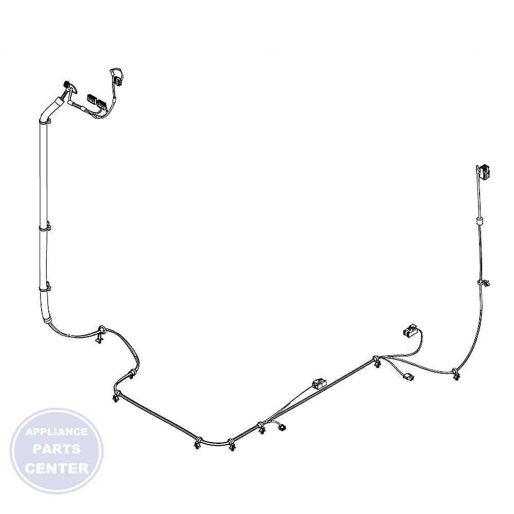 WHIRLPOOL WIRE HARNESS W11318751 - Main view showing wire connector for WPL Washing Machine