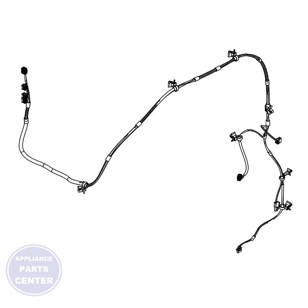 Whirlpool Wire Harness W11449075 - Main view showing wire connector for specific Whirlpool models