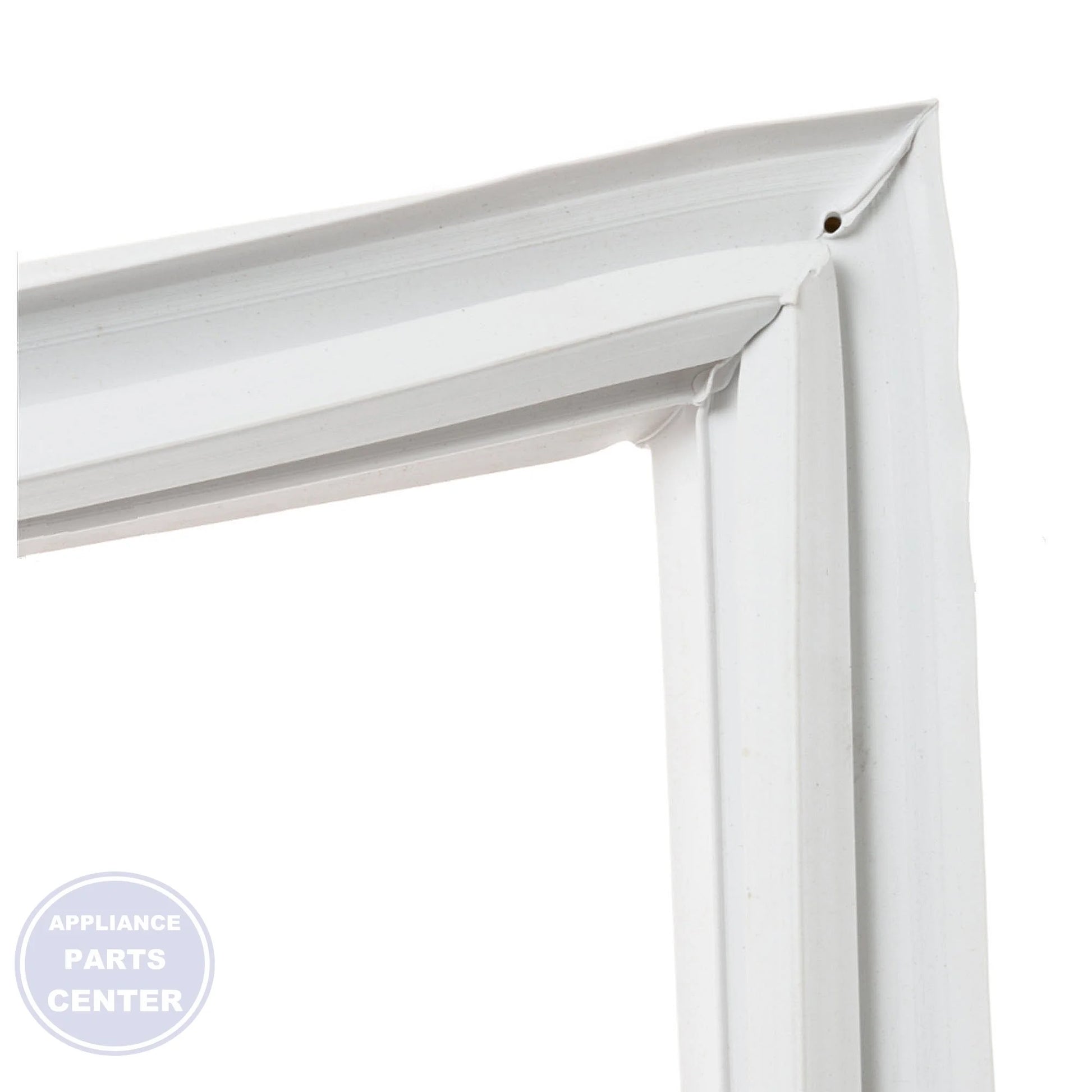 WHITE FREEZER DOOR GASKET 19 - Detailed view of durable construction
