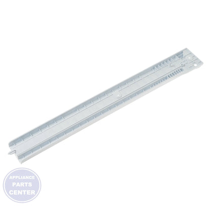 WHITE FREEZER UPPER BASKET GLIDE RIGHT WR72X31836 - Detailed view of durable construction